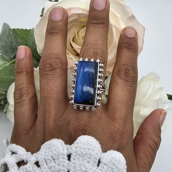 ❤️ BRILLA STERLING SILVER RING - Picture 4 of 6